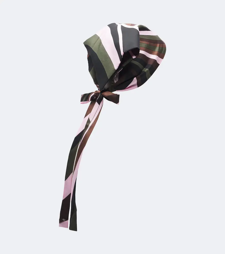 PUCCI Iride silk twill head wrap | Thumbnail 2