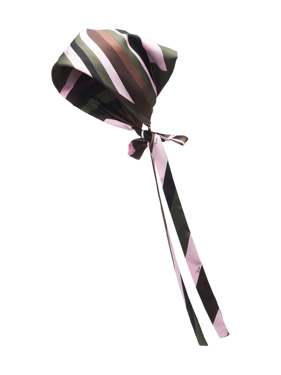 Iride silk twill head wrap