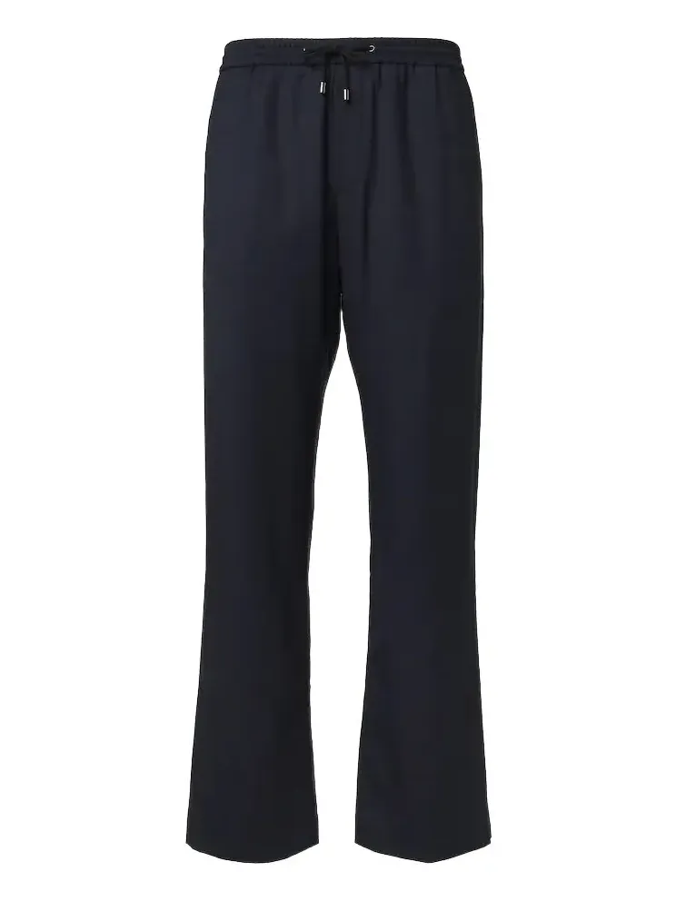 God’s True Cashmere Navy Soul cashmere wide-leg pants
