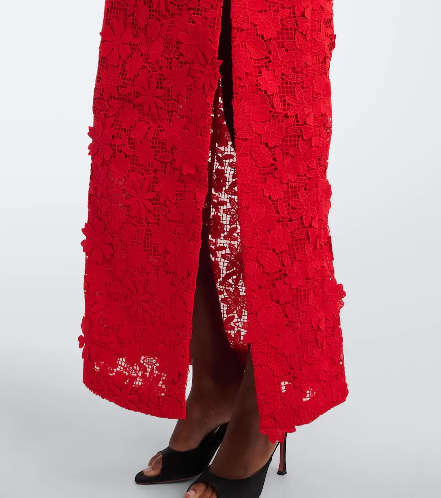 BLUMARINE Guipure lace gown | Thumbnail 3