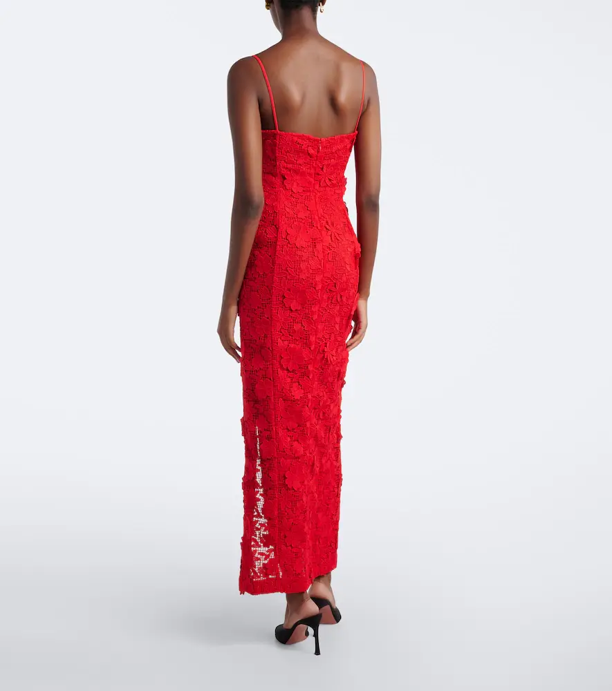 BLUMARINE Guipure lace gown | Thumbnail 4