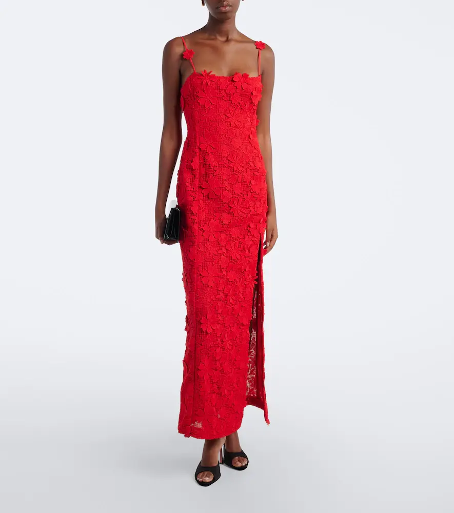 BLUMARINE Guipure lace gown | Thumbnail 5