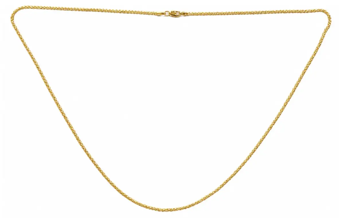 Wish Fine Jewelry 14K Gold Box Chain Necklace