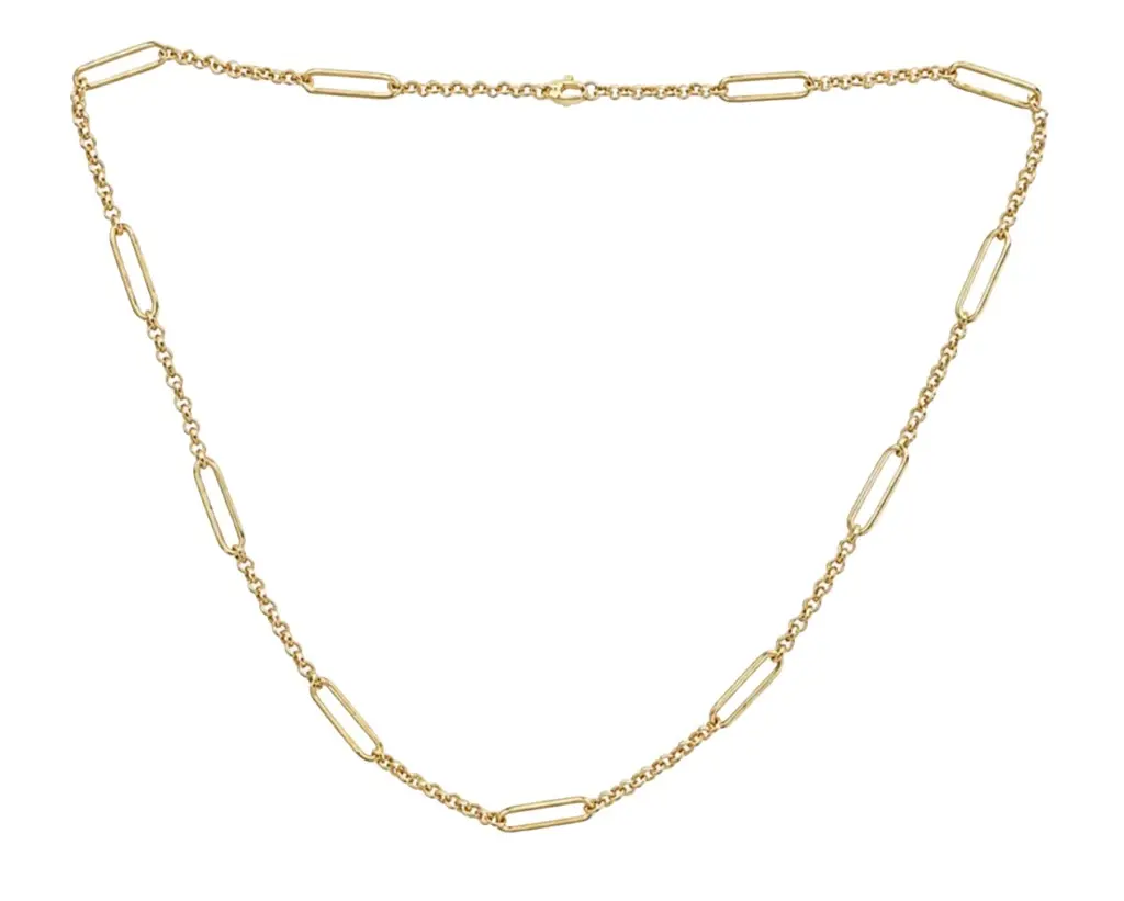 Wish Fine Jewelry 14K Gold Multi Chain Necklace