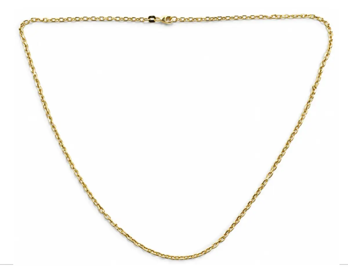 14K Gold Portuguese Chain Necklace