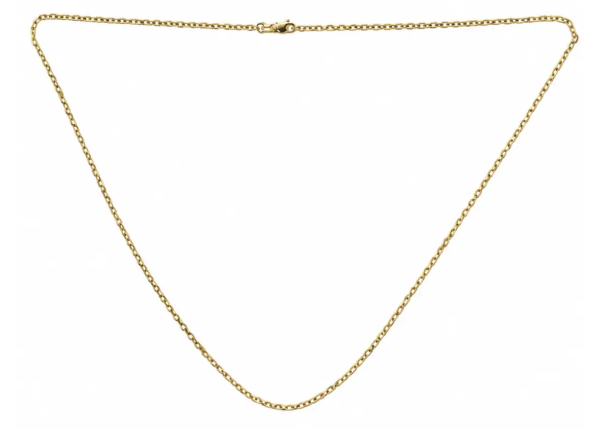 14K Gold Portuguese Chain Necklace