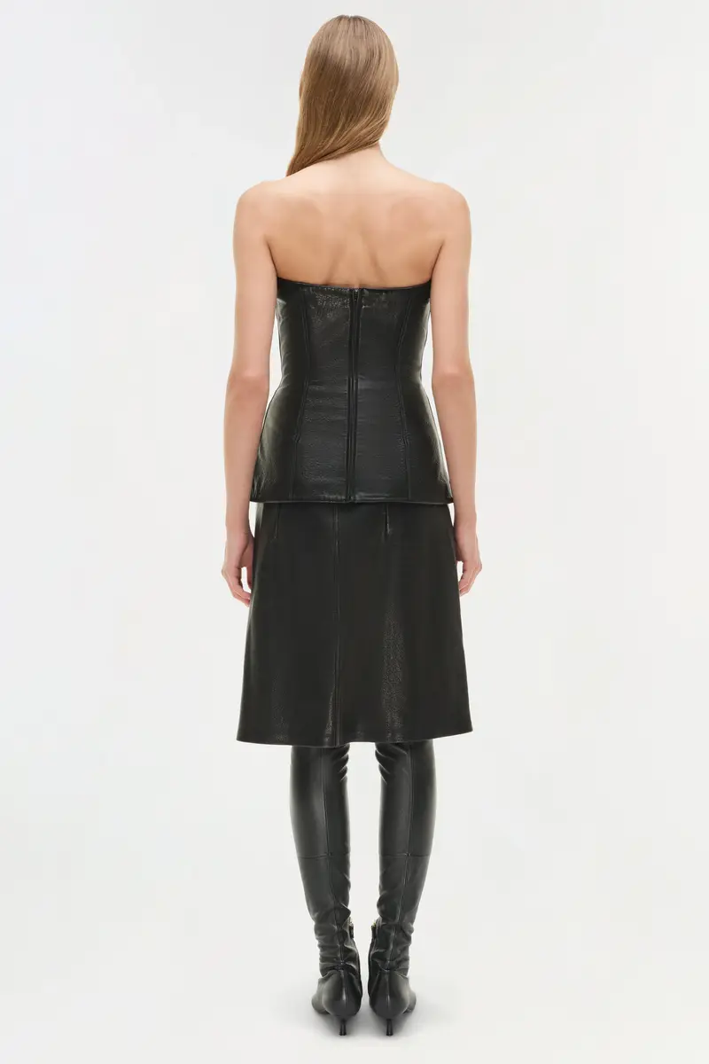 Simkhai Tyla Leather Bustier Top | Thumbnail 6 Simkhai Tyla Leather Bustier Top | Thumbnail 6
