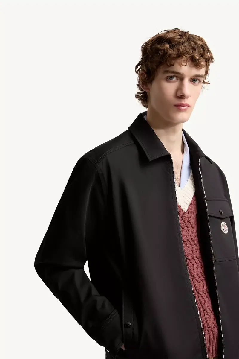Moncler Cotton Blend Gabardine Shirt Jacket | Thumbnail 7 Moncler Cotton Blend Gabardine Shirt Jacket | Thumbnail 7