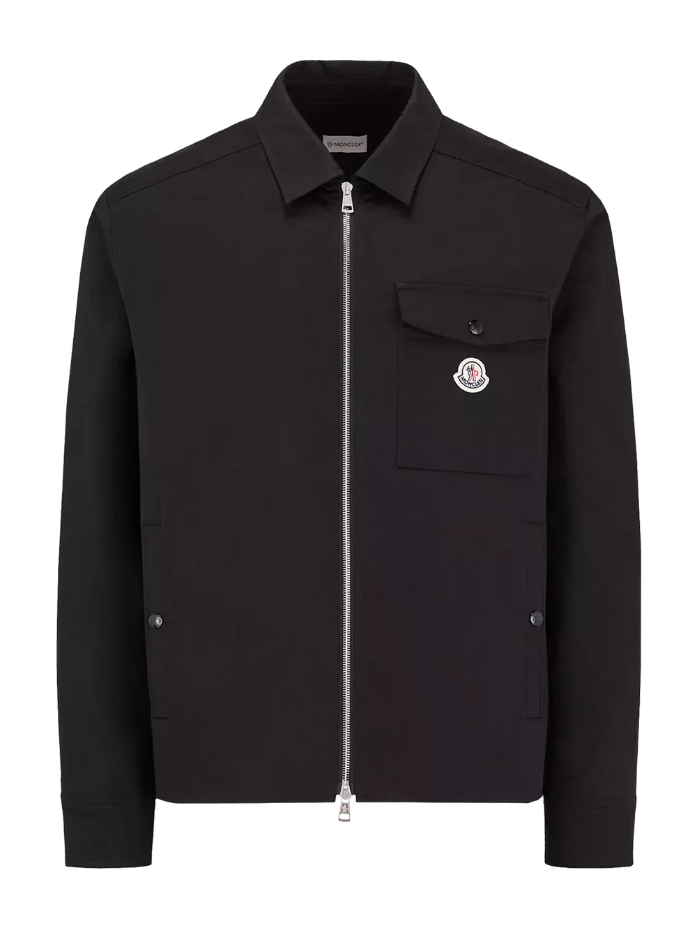 Cotton Blend Gabardine Shirt Jacket Cotton Blend Gabardine Shirt Jacket