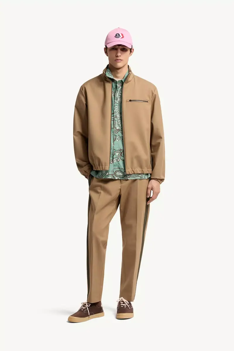 Moncler Fourioun Cotton Blend Short Jacket | Thumbnail 3 Moncler Fourioun Cotton Blend Short Jacket | Thumbnail 3