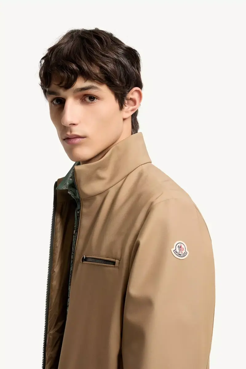Moncler Fourioun Cotton Blend Short Jacket | Thumbnail 4 Moncler Fourioun Cotton Blend Short Jacket | Thumbnail 4