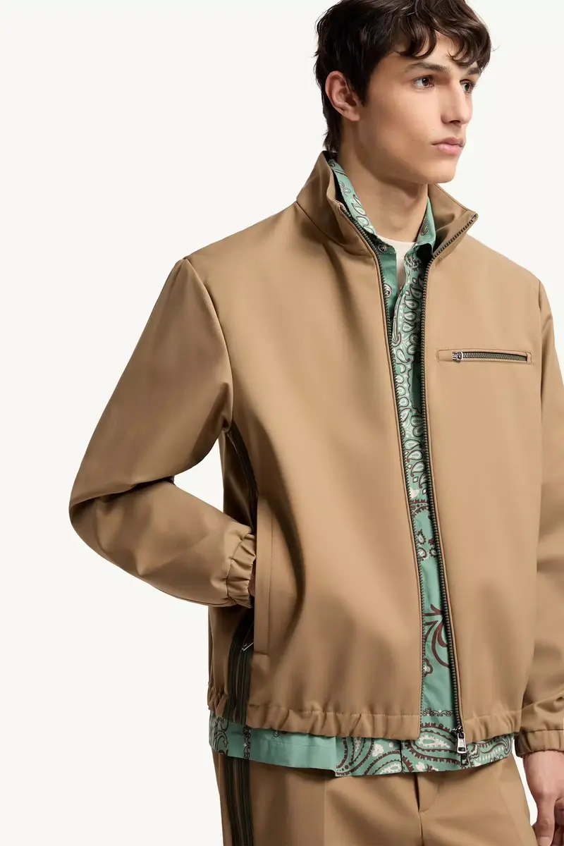 Moncler Fourioun Cotton Blend Short Jacket | Thumbnail 7 Moncler Fourioun Cotton Blend Short Jacket | Thumbnail 7