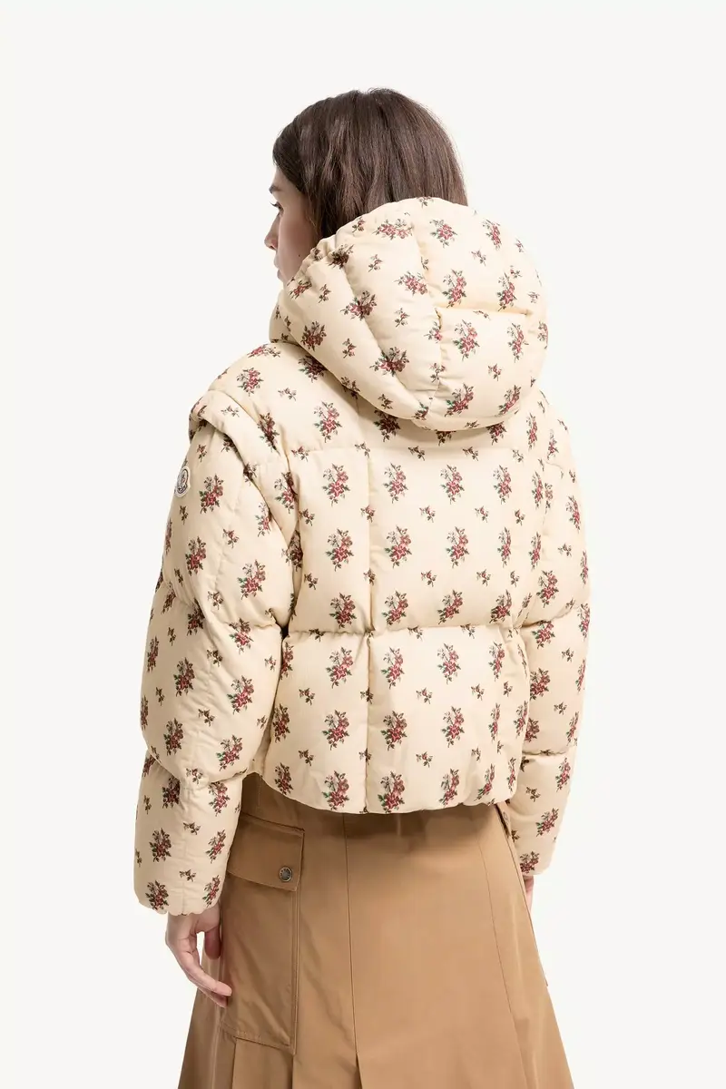 Moncler Torcol Floral Hooded 2-in-1 Down Jacket | Thumbnail 6 Moncler Torcol Floral Hooded 2-in-1 Down Jacket | Thumbnail 6