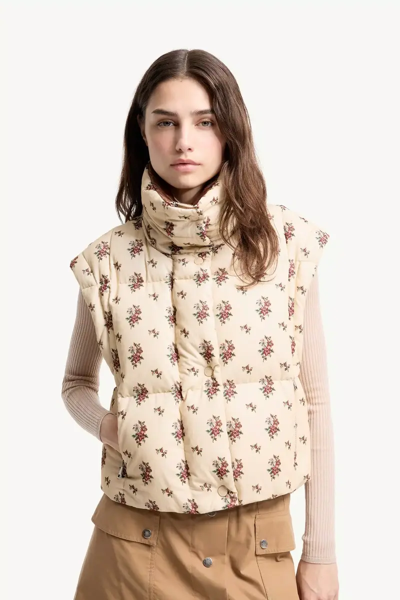 Moncler Torcol Floral Hooded 2-in-1 Down Jacket | Thumbnail 7 Moncler Torcol Floral Hooded 2-in-1 Down Jacket | Thumbnail 7