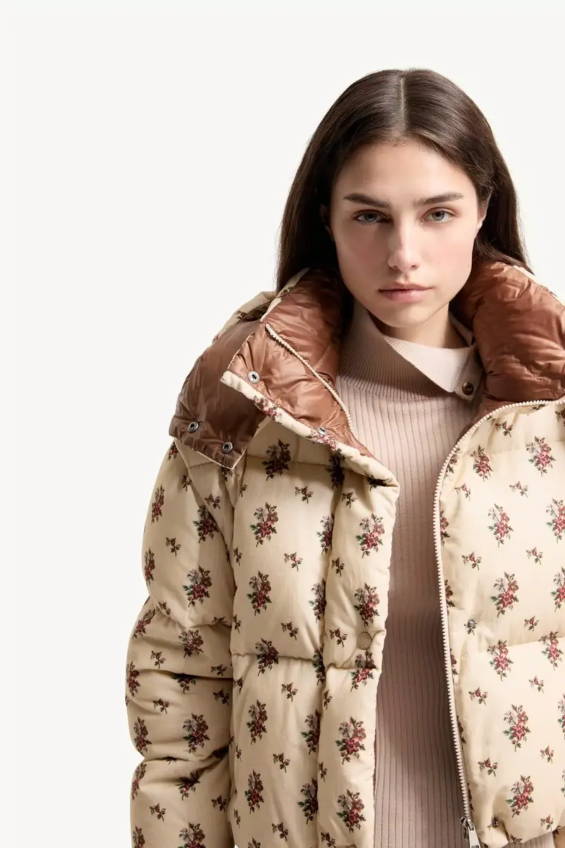 Moncler Torcol Floral Hooded 2-in-1 Down Jacket | Thumbnail 8 Moncler Torcol Floral Hooded 2-in-1 Down Jacket | Thumbnail 8