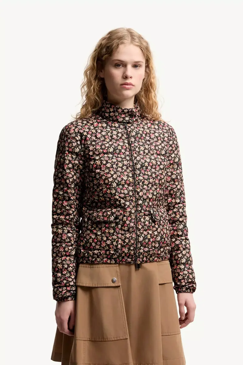 Moncler Florlans Packable Floral Down Jacket | Thumbnail 5 Moncler Florlans Packable Floral Down Jacket | Thumbnail 5