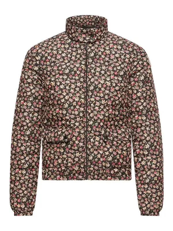Moncler Florlans Packable Floral Down Jacket