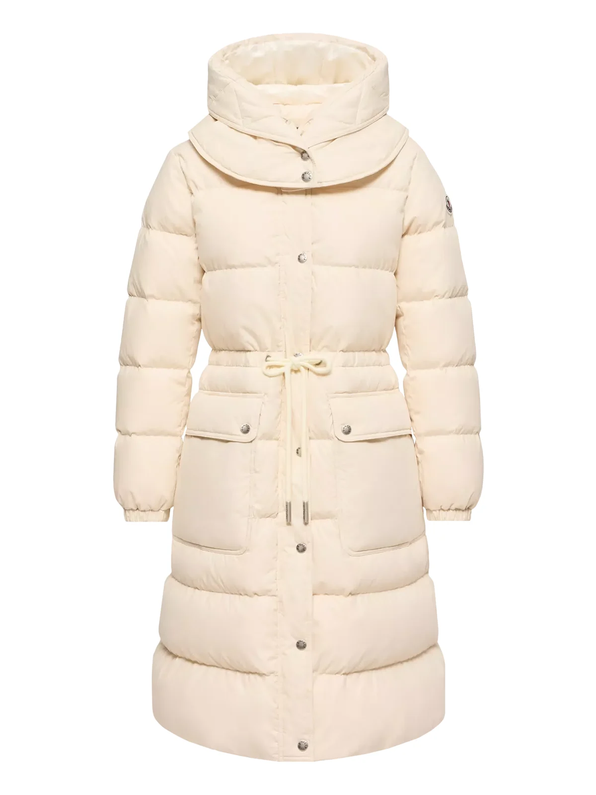 Moncler Pic Hooded Long Down Jacket