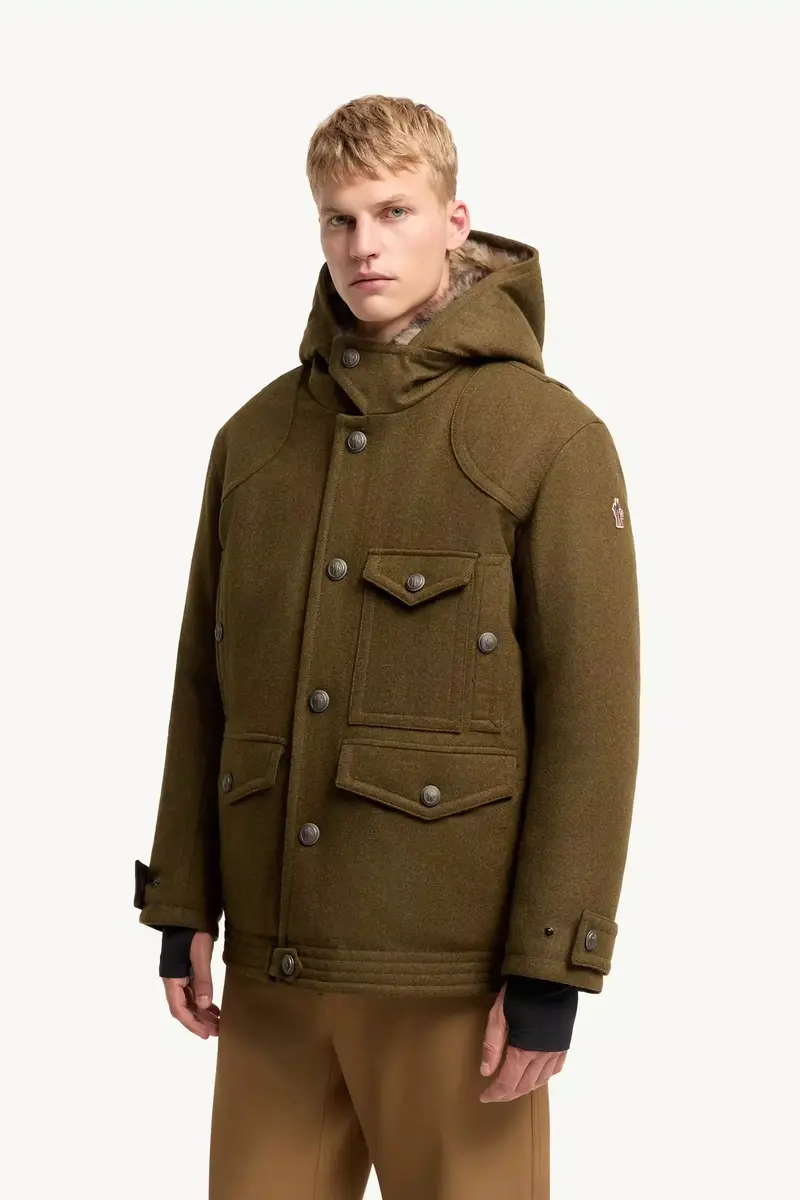 Moncler Grenoble Cooper Hooded Shearling-trimmed Padded Mid-length Jacket | Thumbnail 5