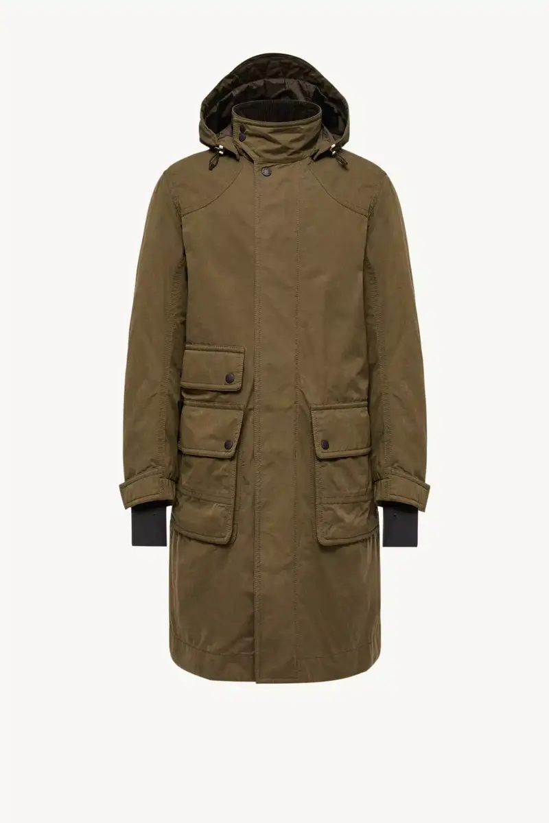 Moncler Grenoble Allaine Long Padded Hooded Canvas Parka | Thumbnail 2 Moncler Grenoble Allaine Long Padded Hooded Canvas Parka | Thumbnail 2
