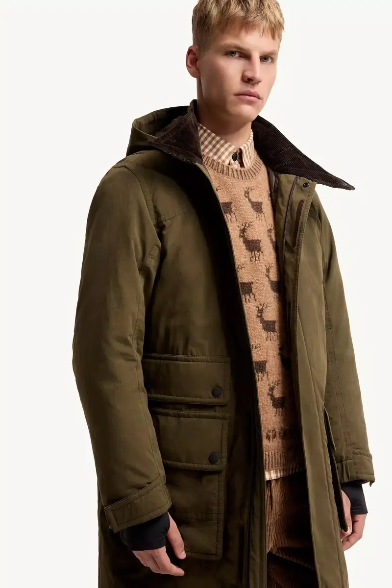 Moncler Grenoble Allaine Long Padded Hooded Canvas Parka | Thumbnail 7 Moncler Grenoble Allaine Long Padded Hooded Canvas Parka | Thumbnail 7