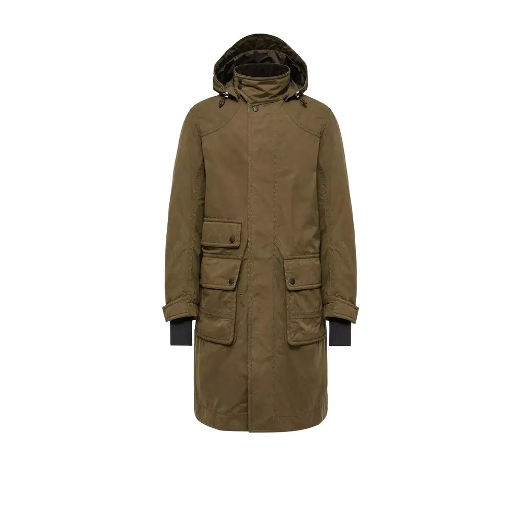 Moncler Grenoble Allaine Long Padded Hooded Canvas Parka