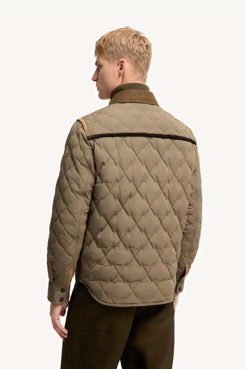 Moncler Grenoble Soleil Corduroy And Loden Trimmed Down Shirt Jacket | Thumbnail 6