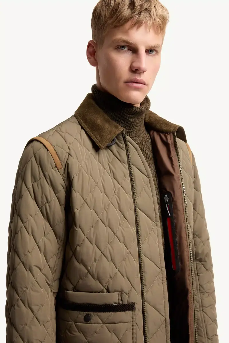 Moncler Grenoble Soleil Corduroy And Loden Trimmed Down Shirt Jacket | Thumbnail 7