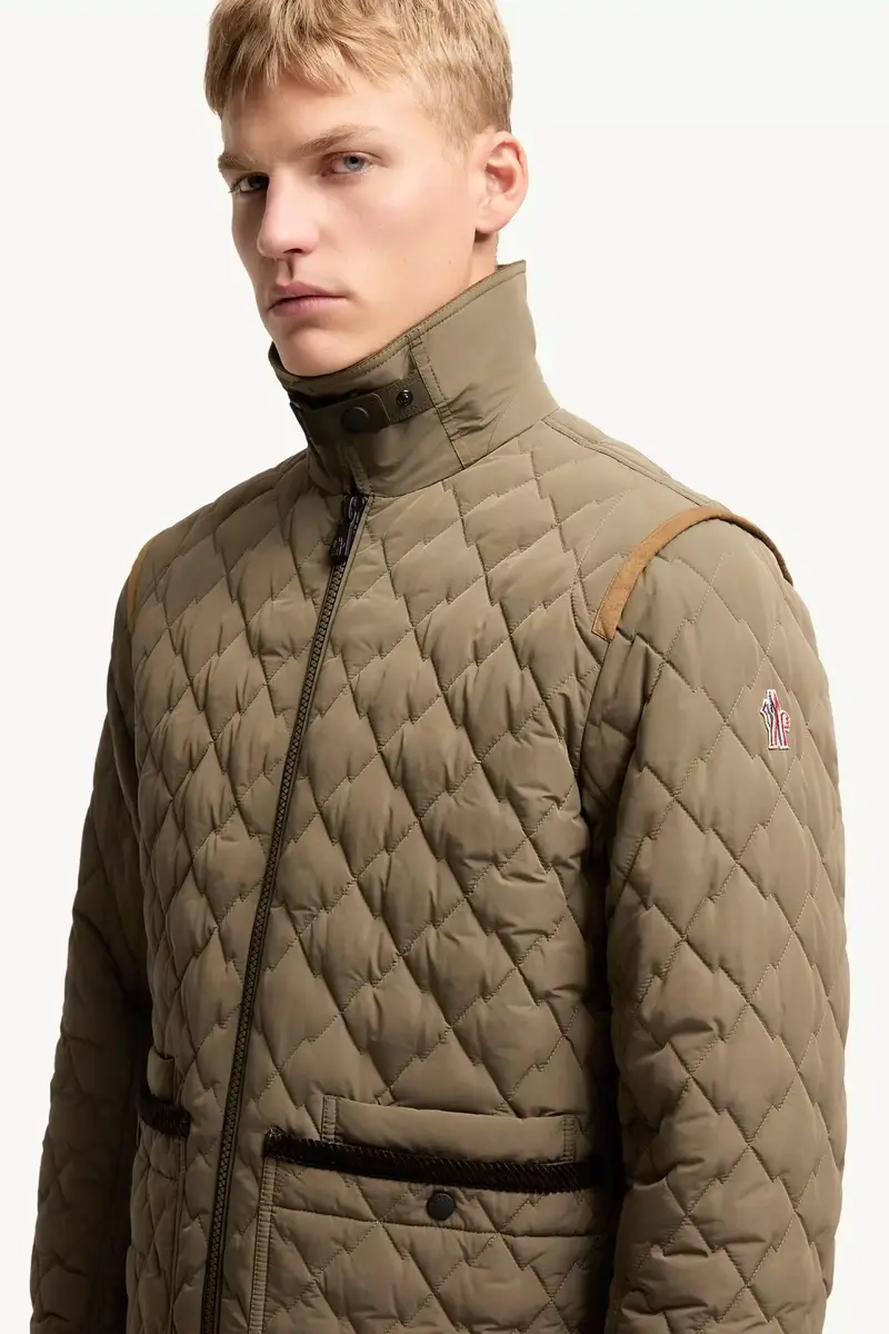 Moncler Grenoble Soleil Corduroy And Loden Trimmed Down Shirt Jacket | Thumbnail 8