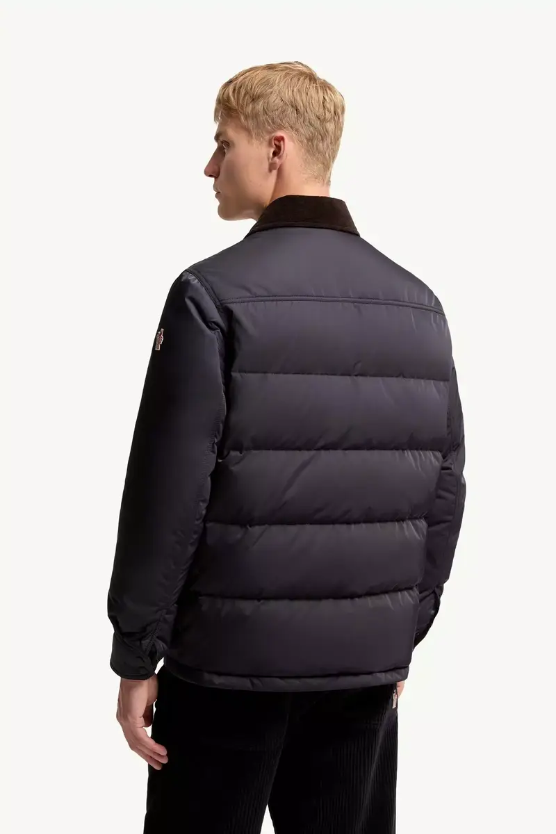 Moncler Grenoble Louron Corduroy-trimmed Short Down Jacket | Thumbnail 6