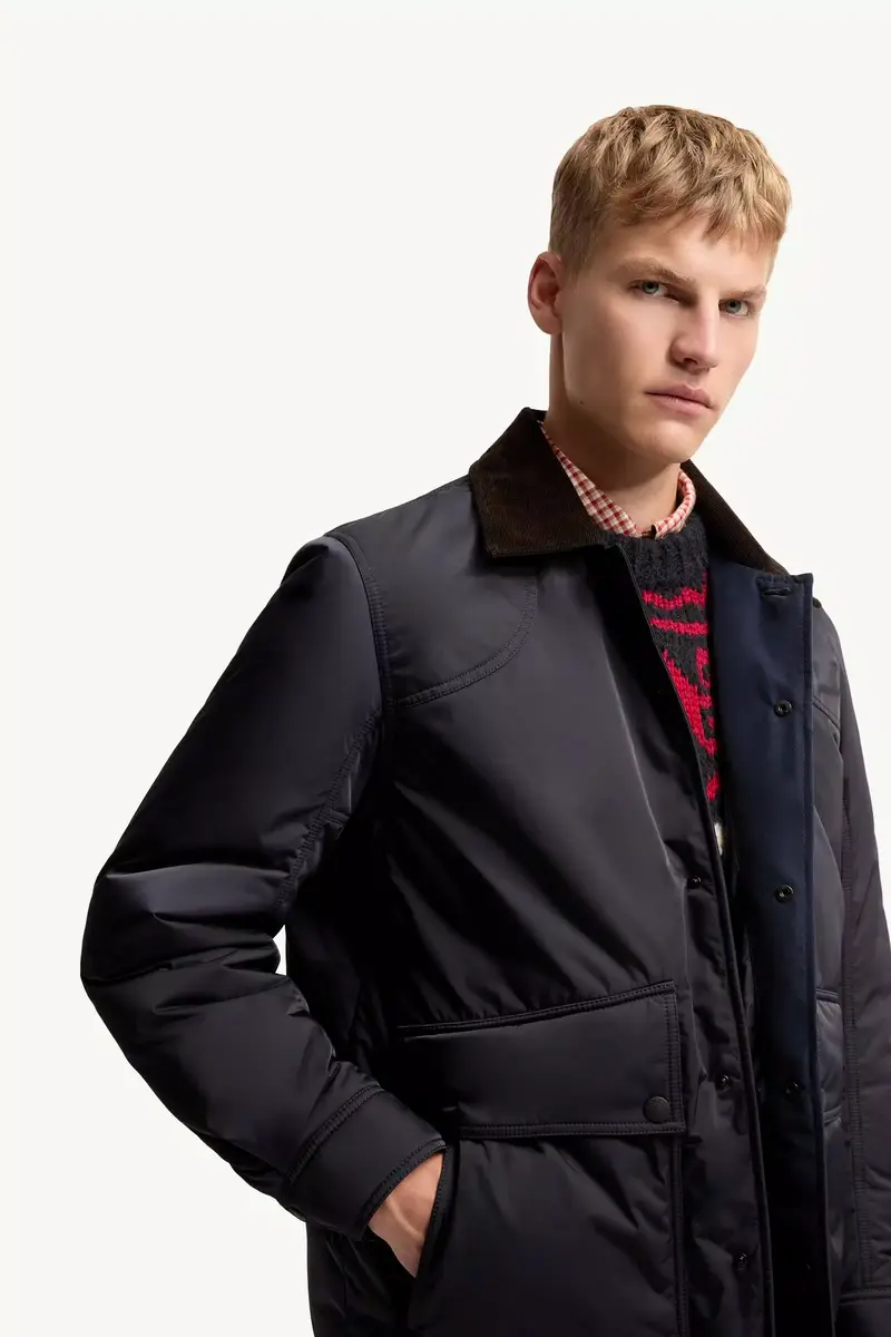 Moncler Grenoble Louron Corduroy-trimmed Short Down Jacket | Thumbnail 7