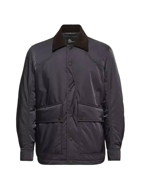 Moncler Grenoble Louron Corduroy-trimmed Short Down Jacket