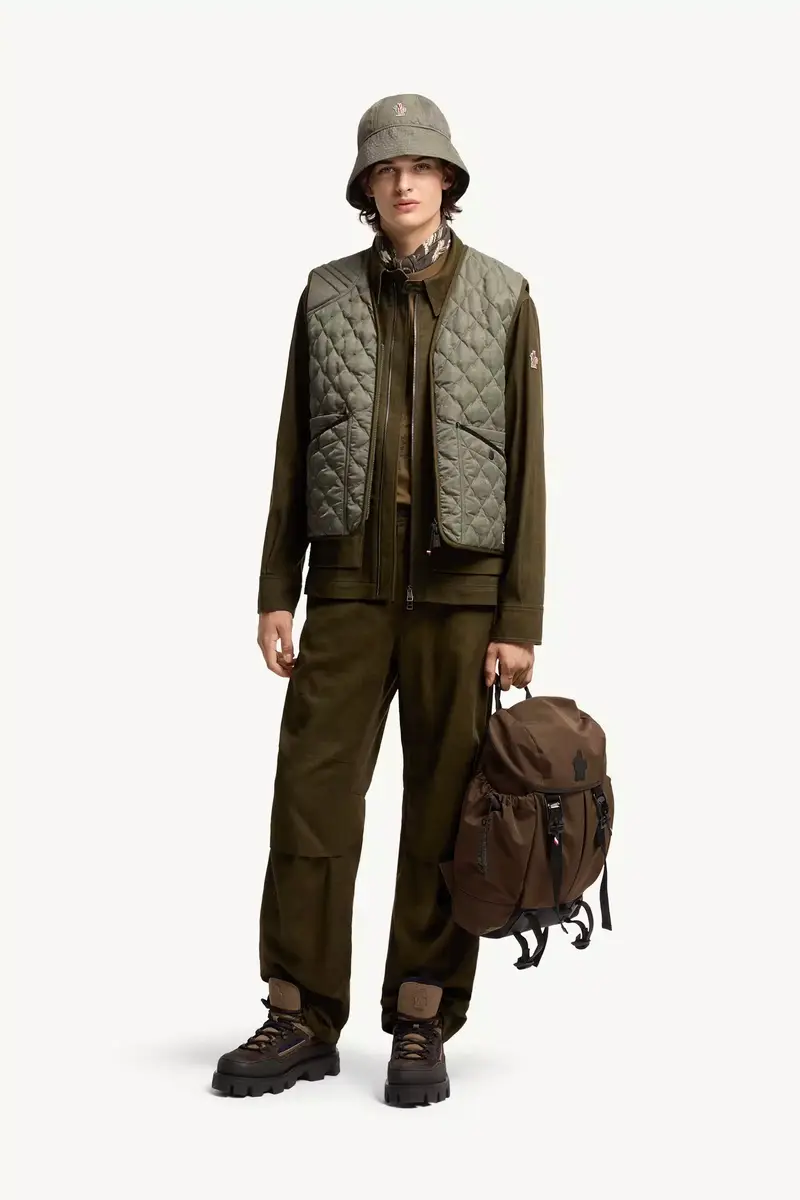 Moncler Grenoble Straight Leg Cotton Pants | Thumbnail 3 Moncler Grenoble Straight Leg Cotton Pants | Thumbnail 3