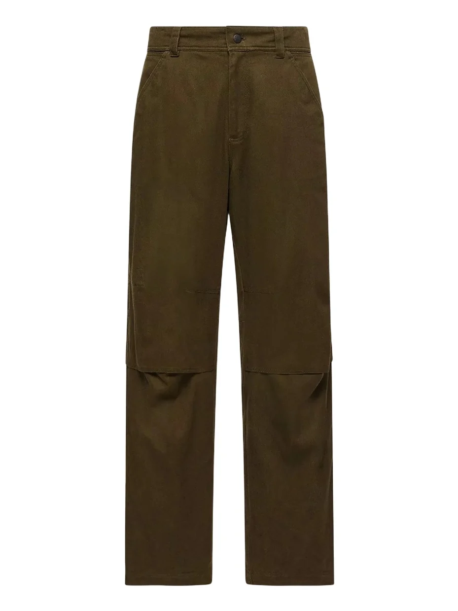Moncler Grenoble Straight Leg Cotton Pants