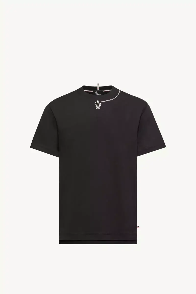 Moncler Grenoble Coordinates Logo Cotton T-shirt | Thumbnail 2