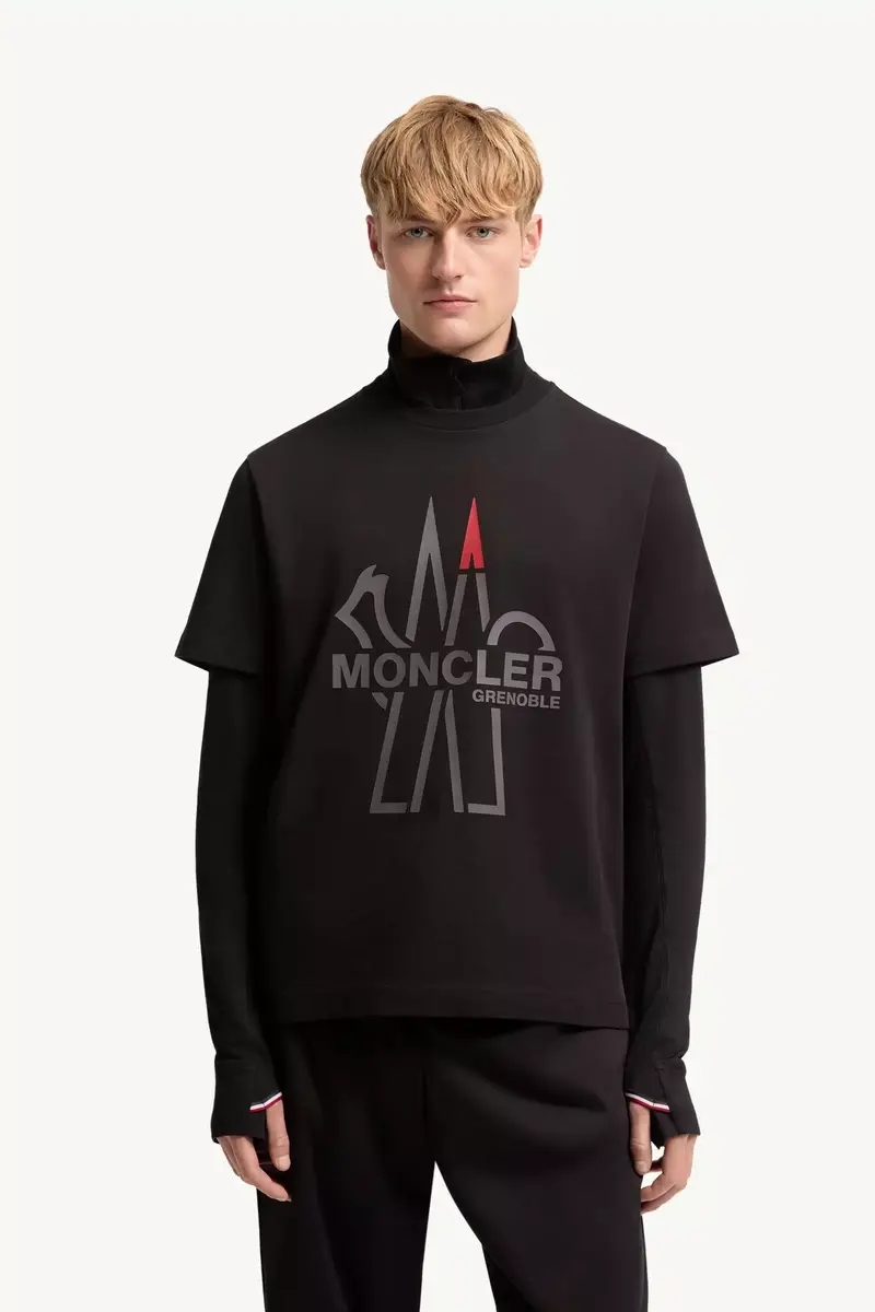 Moncler Grenoble Logo Cotton T-shirt | Thumbnail 5