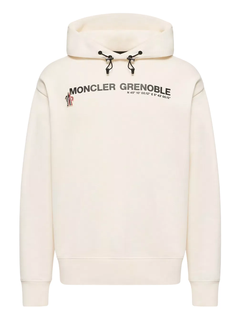 Moncler Grenoble Coordinates Logo Cotton Hoodie