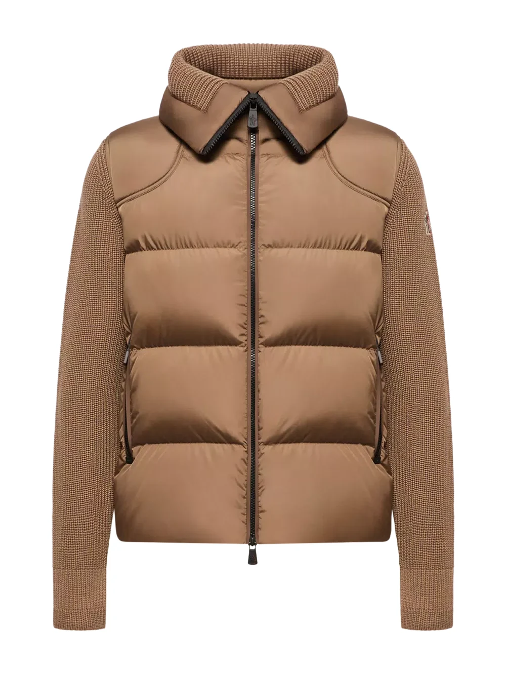 Moncler Grenoble Padded Wool Zip-up Cardigan
