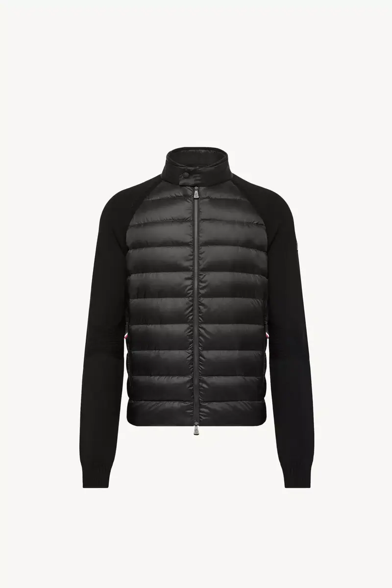 Moncler Grenoble Wool Blend Padded Zip-up Cardigan | Thumbnail 2 Moncler Grenoble Wool Blend Padded Zip-up Cardigan | Thumbnail 2
