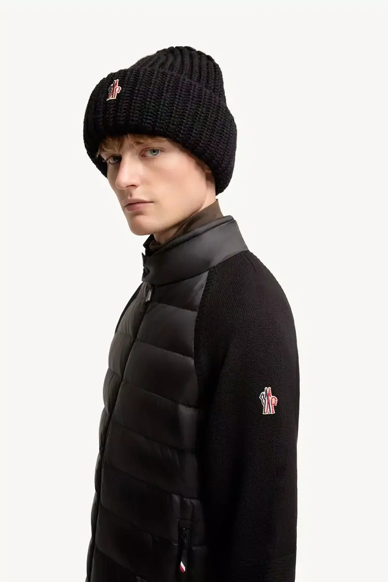 Moncler Grenoble Wool Blend Padded Zip-up Cardigan | Thumbnail 4 Moncler Grenoble Wool Blend Padded Zip-up Cardigan | Thumbnail 4