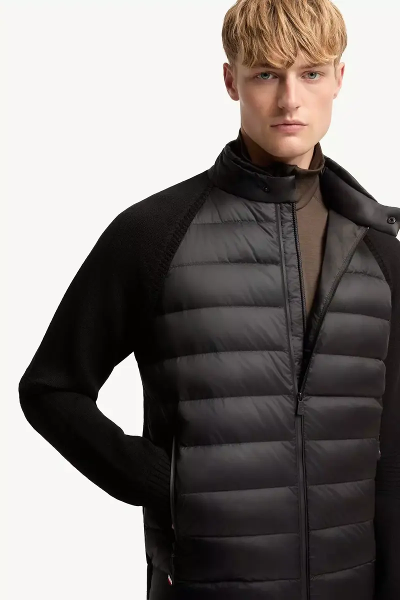 Moncler Grenoble Wool Blend Padded Zip-up Cardigan | Thumbnail 7 Moncler Grenoble Wool Blend Padded Zip-up Cardigan | Thumbnail 7