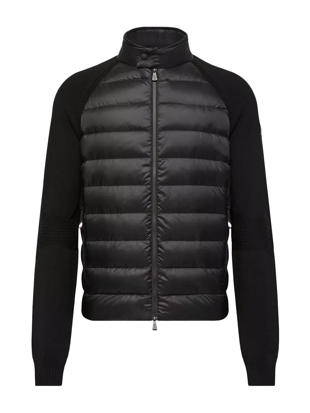 Moncler Grenoble Wool Blend Padded Zip-up Cardigan