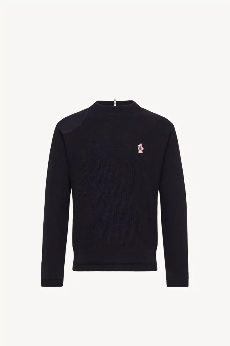 Moncler Grenoble Logo Wool Sweater | Thumbnail 2 Moncler Grenoble Logo Wool Sweater | Thumbnail 2