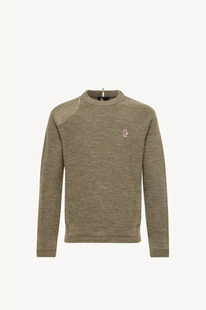 Moncler Grenoble Logo Wool Sweater | Thumbnail 2 Moncler Grenoble Logo Wool Sweater | Thumbnail 2