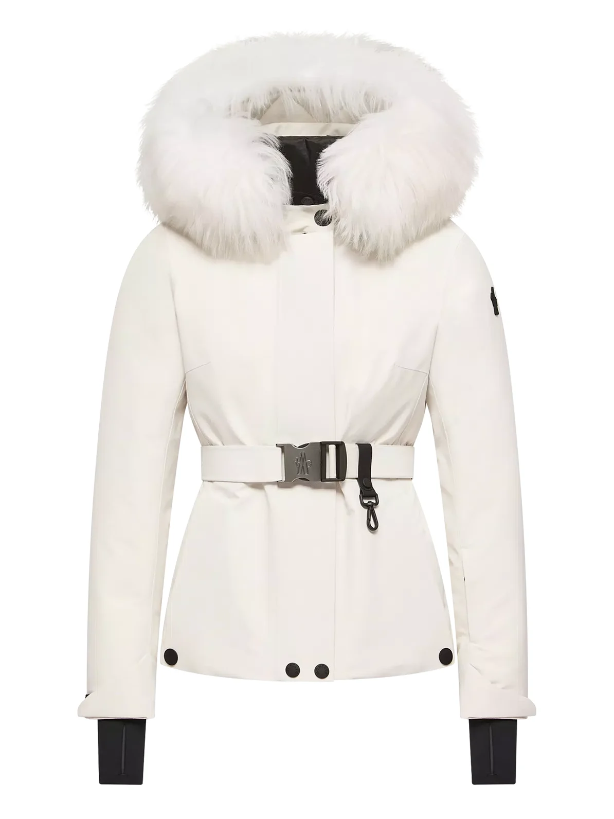 Laplance Gore-tex Shearling-trimmed Hooded Insulated Ski Jacket