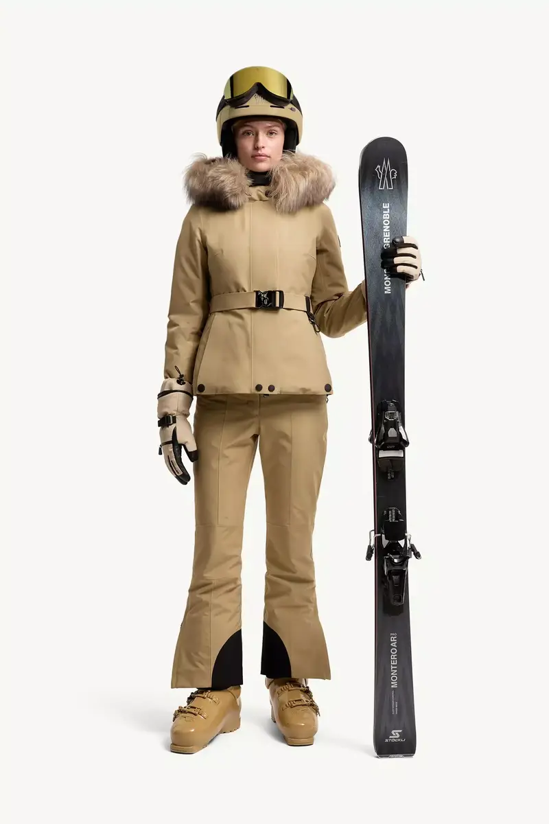 Moncler Grenoble Laplance Gore-tex Shearling-trimmed Hooded Insulated Ski Jacket | Thumbnail 3 Moncler Grenoble Laplance Gore-tex Shearling-trimmed Hooded Insulated Ski Jacket | Thumbnail 3