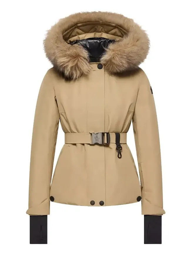 Laplance Gore-tex Shearling-trimmed Hooded Insulated Ski Jacket