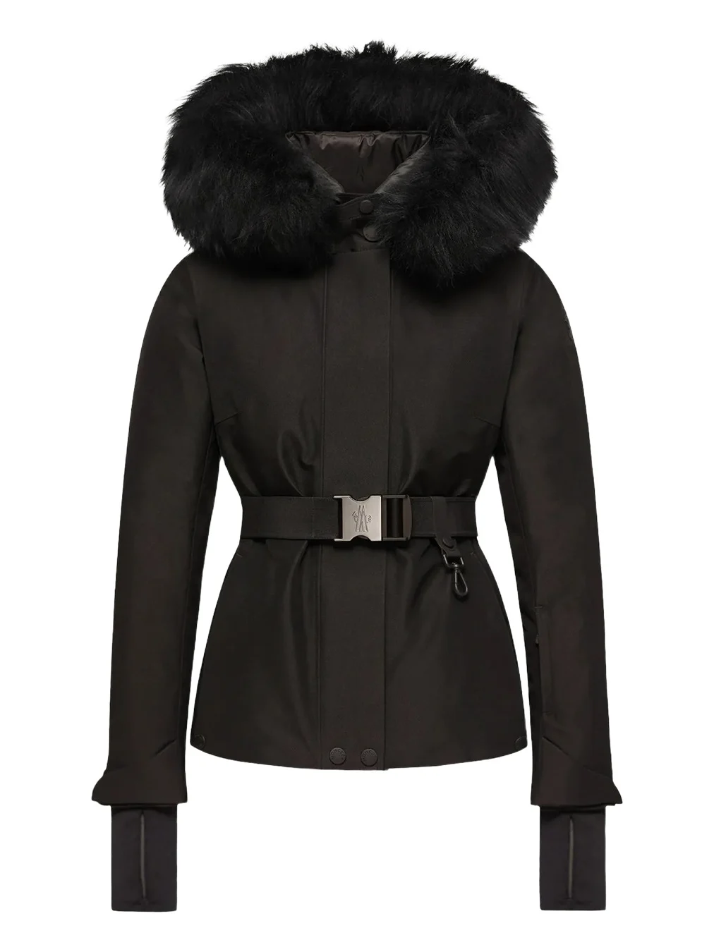 Moncler Grenoble Laplance Gore-tex Shearling-trimmed Hooded Insulated Ski Jacket
