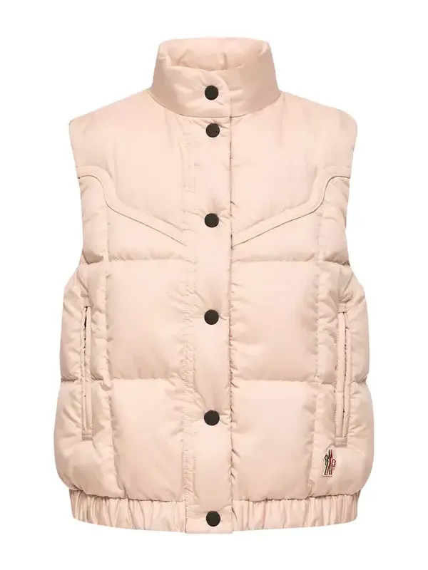 Moncler Grenoble Doucy Square-quilted Down Vest