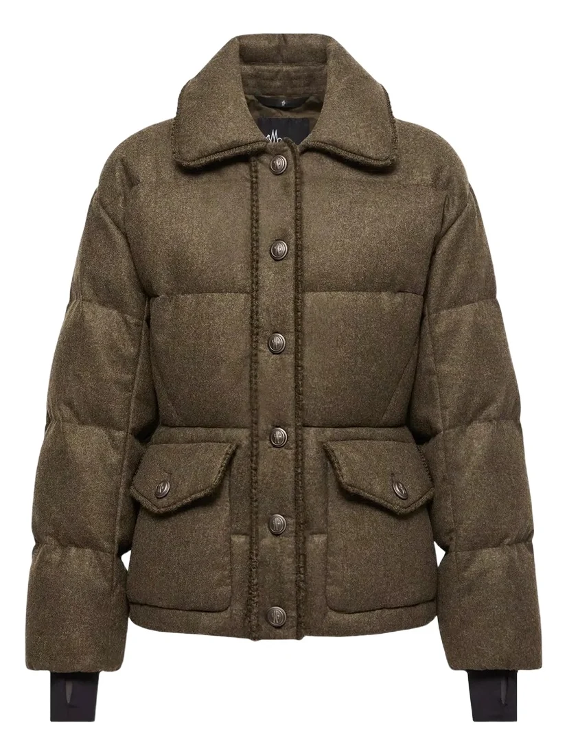 Moncler Grenoble Monteain Loden Short Down Jacket